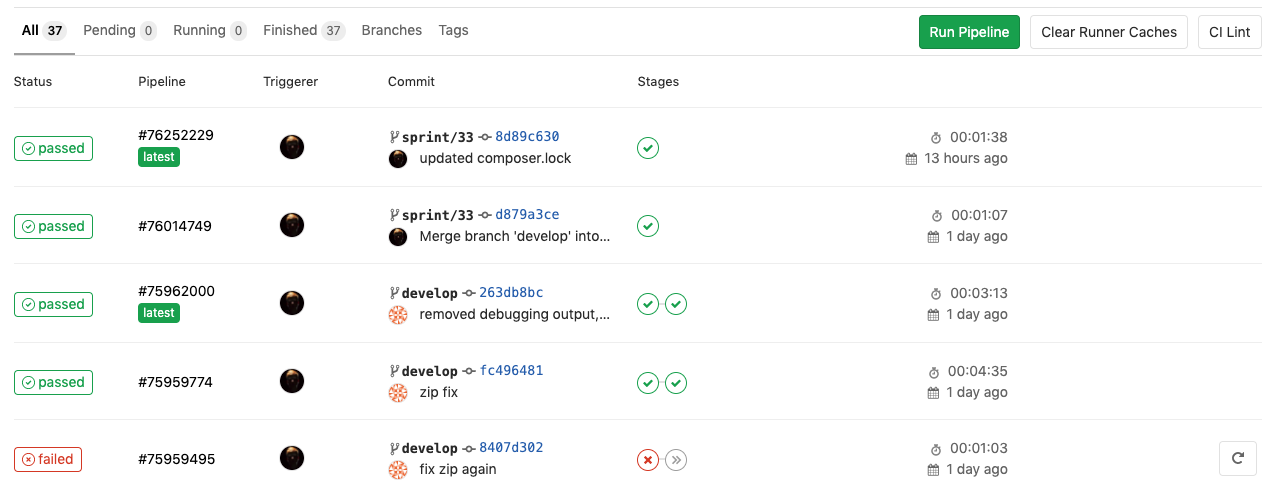 GitLab Continuous Delivery Pipeline