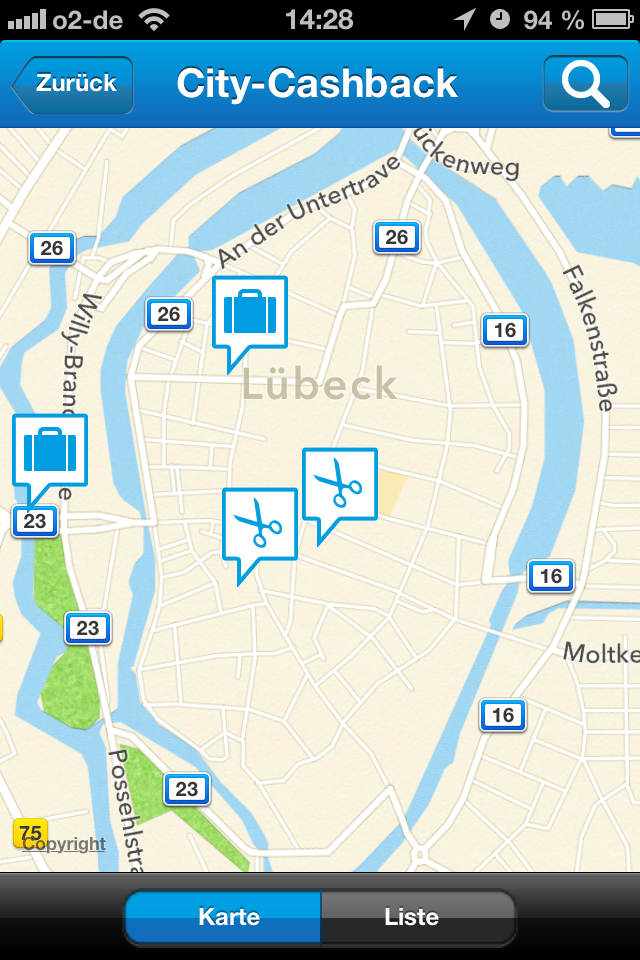 Cashback-Situation in Lübeck
